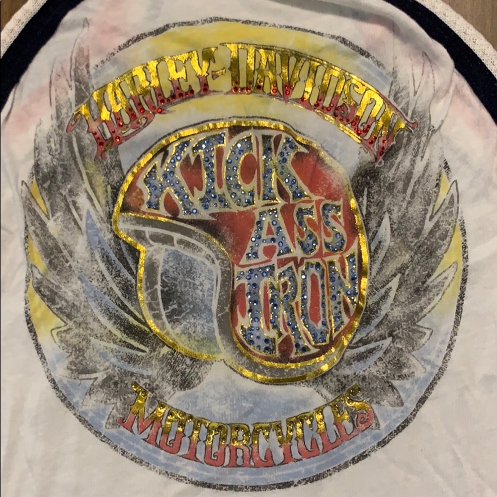 Harley Davidson tank sparkly